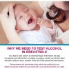 Breastmilk Alcohol Test Strips, Alcohol Test Strips for Breastmilk, Simple Home Test for Breastfeeding Mothers, Easy to Get Accurate Test Results in 2 Minutes, 25 Test Strips